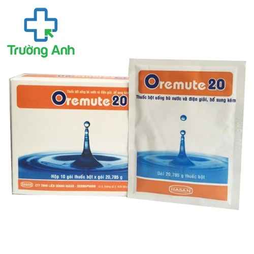 Oremute 20 - Thuốc bổ sung điện giải hiệu quả cho cơ thể