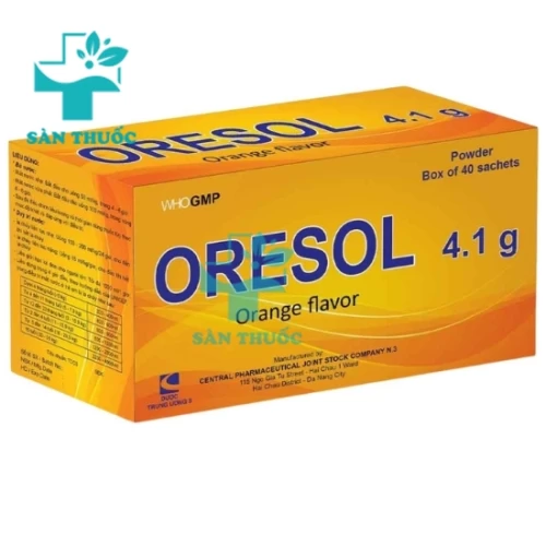 Oresol 4,1g TW3 - Thuốc bù nước và điện giải hiệu quả