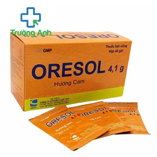 Oresol 4,1g TW3 - Thuốc bù nước và điện giải hiệu quả