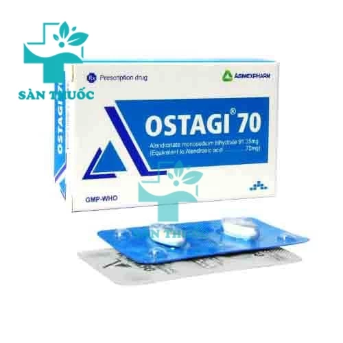 OSTAGI 70 - Thuốc điều trị loãng xương ở phụ nữ của Agimexpharm