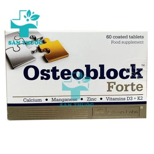 Osteoblock forte - Bổ sung Canxi, phòng ngừa loãng xương hiệu quả