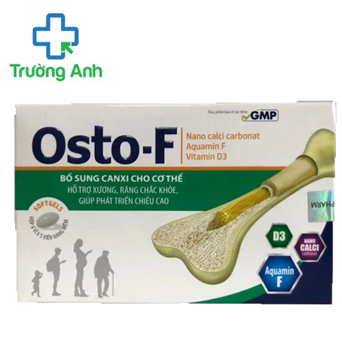 Osto-F - Giúp bổ sung dưỡng chất cho xương chắc khỏe