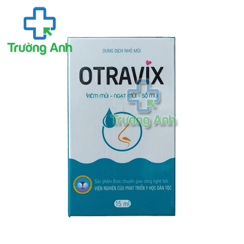 Otravix - Hỗ trợ điều trị viêm mũi, ngạt mũi, sổ mũi hiệu quả