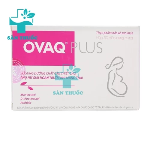 Ovaq Plus - Bổ sung dưỡng chất cho phụ nữ trước thai kỳ 