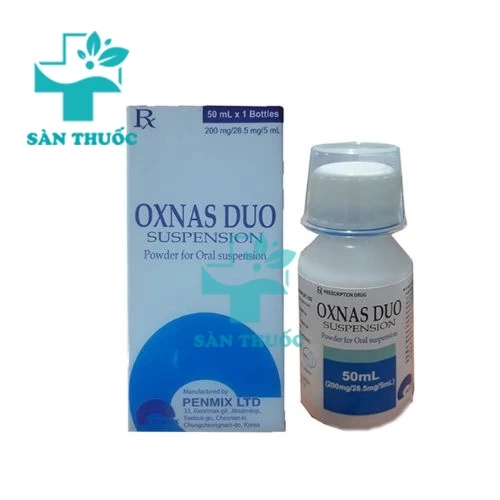 Oxnas Duo Suspension 200mg/28,5mg Penmix - Thuốc trị nhiễm khuẩn