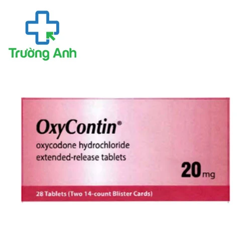 OxyContin 20mg Purdue - Thuốc giảm đau vừa và nặng hiệu quả