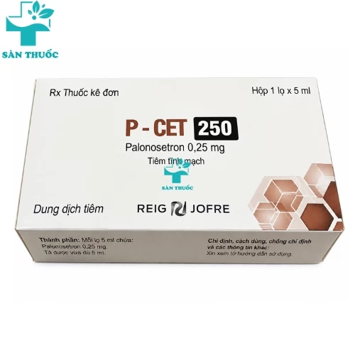 P-Cet 250 - Palonosetron 0,25mg Reig Jofre