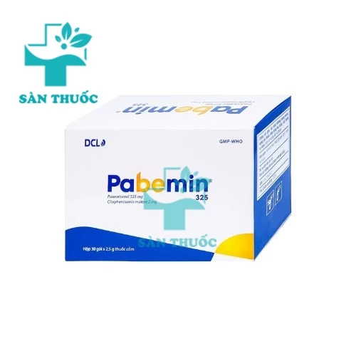  Pabemin - Thuốc điều trị cảm mạo, ban nóng hiệu quả
