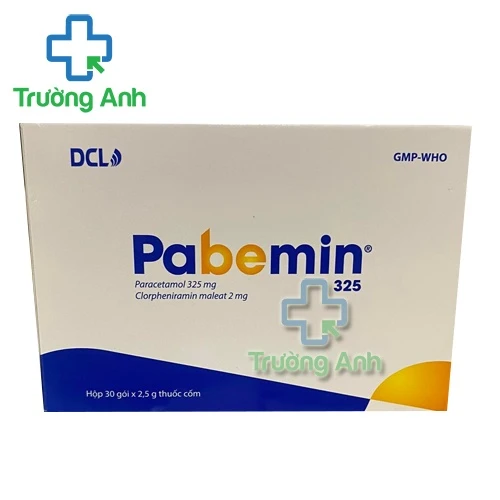  Pabemin - Thuốc điều trị cảm mạo, ban nóng hiệu quả