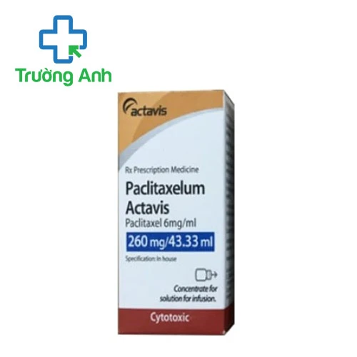 Paclitaxelum Actavis 260mg/43.33ml - Thuốc điều trị ung thư