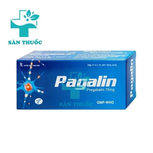 Pagalin 75mg Trường Thọ - Thuốc điều trị chứng động kinh cục bộ