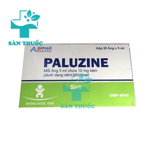 Paluzine 10mg/5ml (ống) - Thuốc điều trị các bệnh do thiếu Kẽm