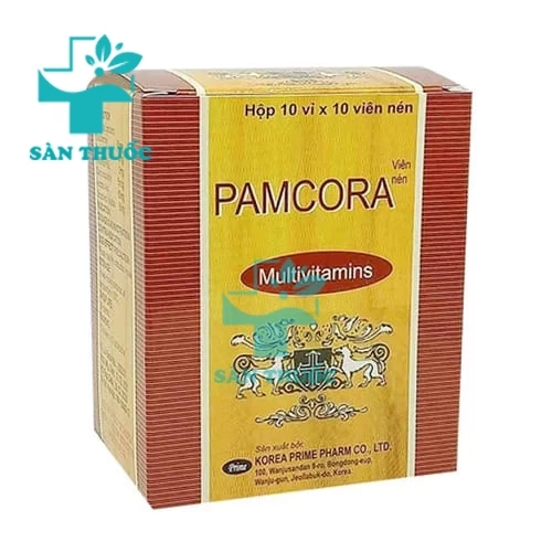 Pamcora - Thuốc giúp bổ sung vitamin dành cho cơ thể hiệu quả
