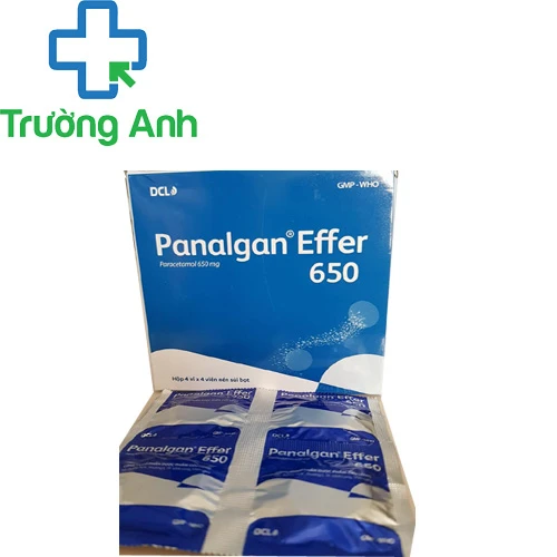 Panalgan Effer 650 - Thuốc giảm đau, hạ sốt hiệu quả của Cửu Long