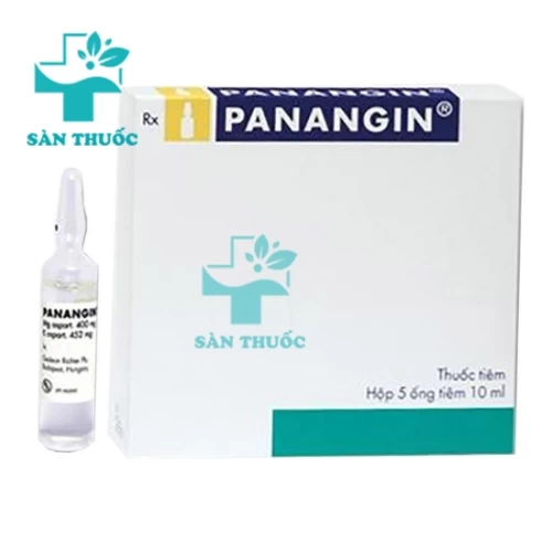 Panangin 10ml (ống) Gedeon - Thuốc điều trị các bệnh tim mạch