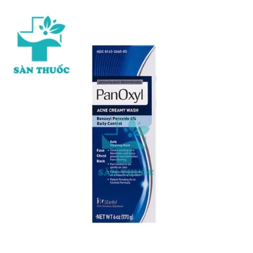 PanOxy Cream 4% - Thuốc điều trị mụn trứng cá hiệu quả