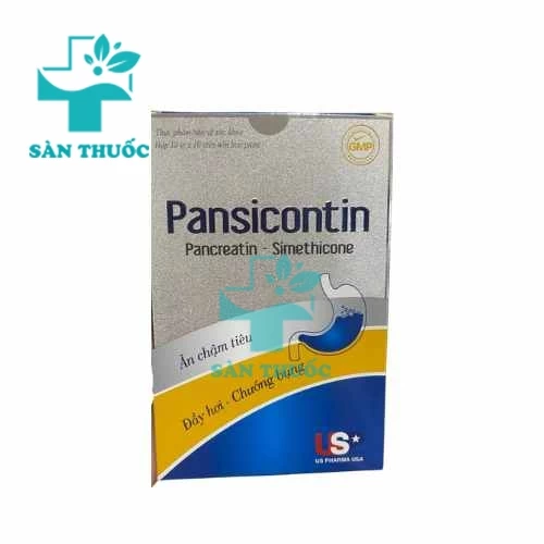 Pansicontin US Pharma USA - Hỗ trợ cải thiện tình trạng đầy bụng