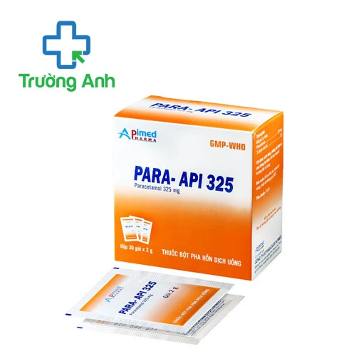 Para-Api 325 - Thuốc giảm đau, hạ sốt cho trẻ em hiệu quả