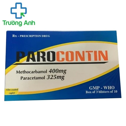 Parocontin - Thuốc giảm đau hiệu quả của Tipharco