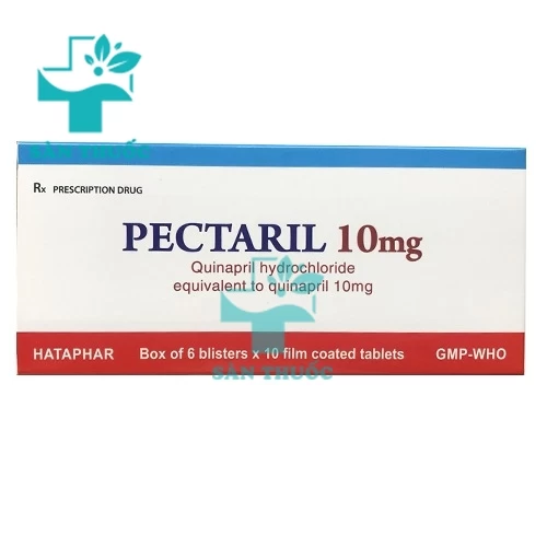 Pectaril 10mg - Thuốc điều trị tăng huyết áp của Hataphar