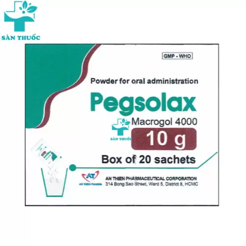 Pegsolax 10g - Macrogol 4000 An Thiên Pharma