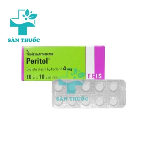 Peritol Tablet.4m - Thuốc chống dị ứng hiệu quả