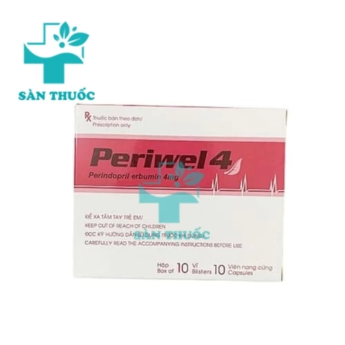 Periwel 4 - Thuốc điều trị các bệnh huyết áp, tim mạch hiệu quả