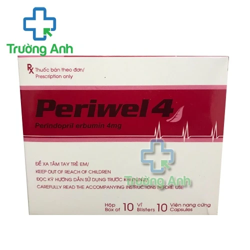 Periwel 4 - Thuốc điều trị các bệnh huyết áp, tim mạch hiệu quả