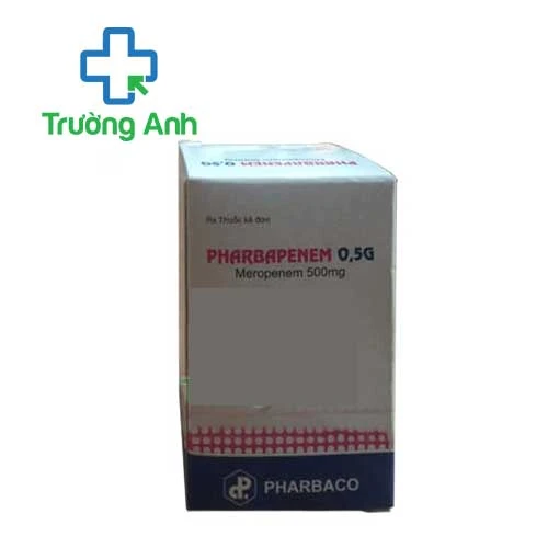 Pharbapenem 0,5g Pharbaco - Thuốc điều trị nhiễm khuẩn