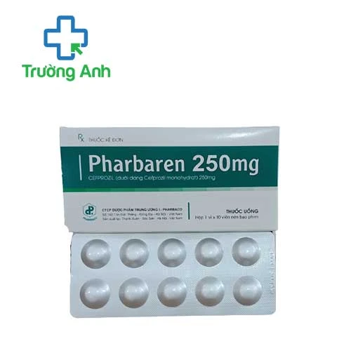Pharbaren 250mg- Thuốc điều trị nhiễm khuẩn hiệu quả của Pharbaco