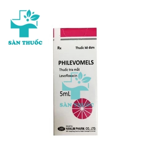Philevomels 5ml - Thuốc điều trị viêm giác mạc của Hàn Quốc