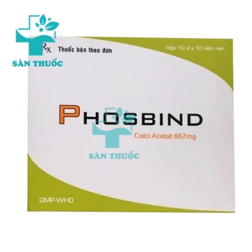 Phosbind - Thuốc điều trị bệnh thận hiệu quả của Armephaco