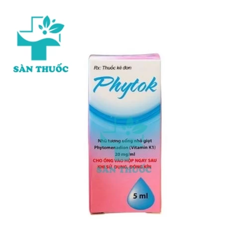 PhytoK 5ml - Thuốc điều trị xuất huyết hiệu quả của CPC1HN