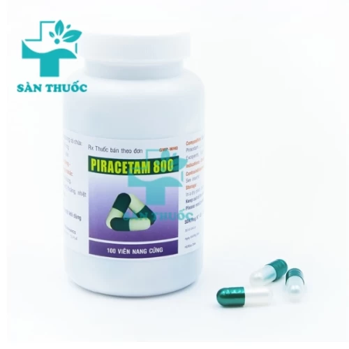 Piracetam 800mg Medipharco - Thuốc điều trị rối loạn ý thức