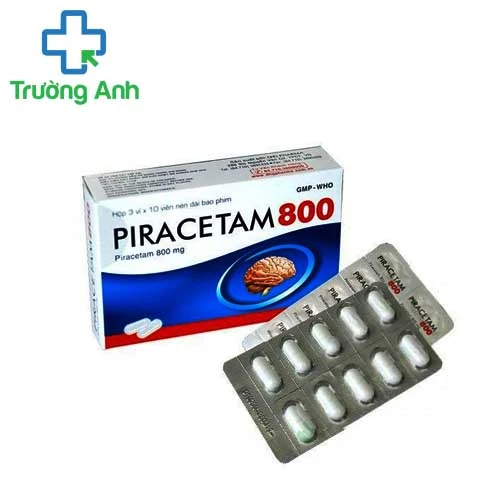 Piracetam 800mg DHG - Thuốc điều trị đau nửa đầu hiệu quả