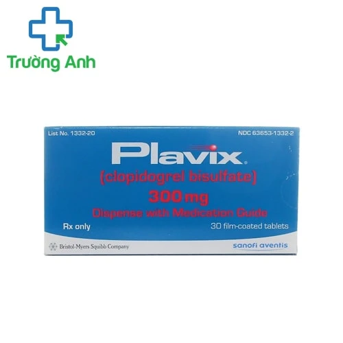 Plavix 300mg - Thuốc phòng và điều trị xơ vữa động mạch