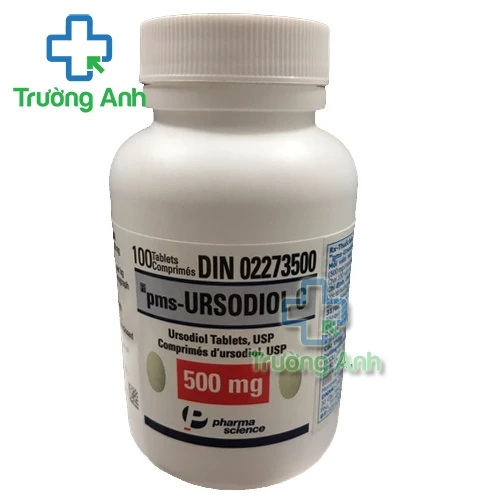 pms-Ursodiol C 500mg - Thuốc trị xơ gan ứ mật hiệu quả của Canada