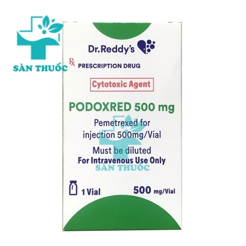 Podoxred 500mg - Thuốc điều trị ung thư phổi của Ấn Độ