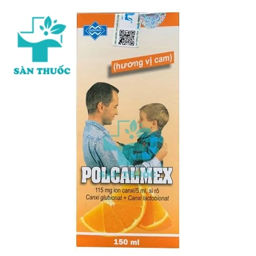 Polcalmex 150ml - Giúp bổ sung canxi cần thiết cho cơ thể
