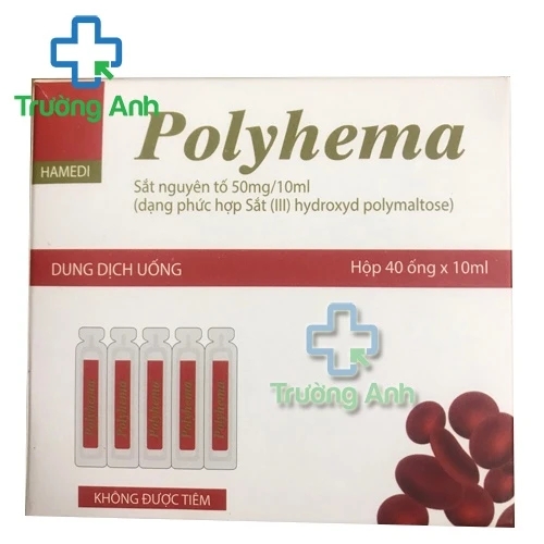 Polyhema- Thuốc phòng và điều trị thiếu máu do thiếu sắt hiệu quả
