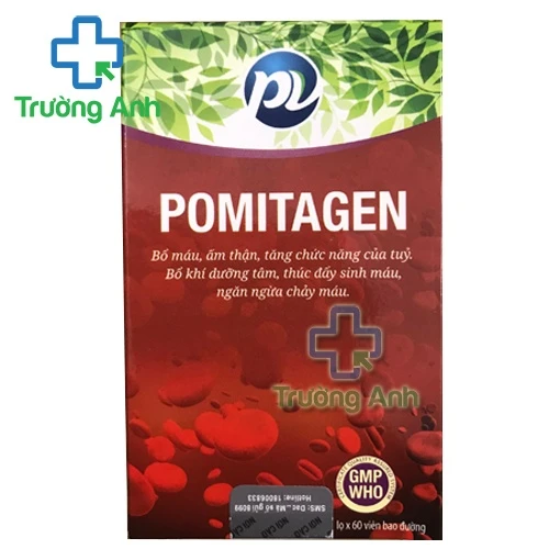 POMITAGEN - Sản phẩm hỗ trợ điều trị dạ dày, tiêu chảy PV Pharma