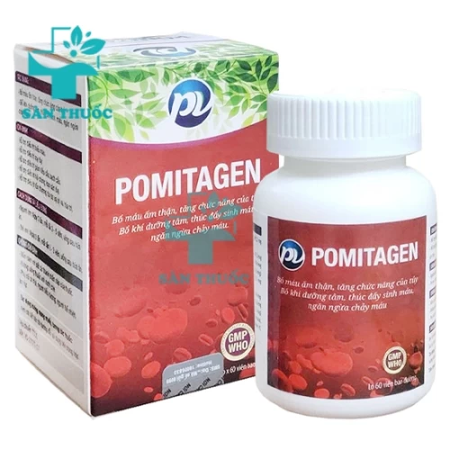 POMITAGEN - Sản phẩm hỗ trợ điều trị dạ dày, tiêu chảy PV Pharma