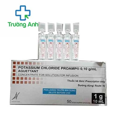 Potassium Chloride Proamp 0,10g/ml Aguettant - Bổ sung kali hiệu quả