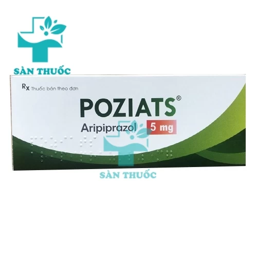 Poziats 5mg - Thuốc điều trị tâm thần phân liệt của MEDISUN