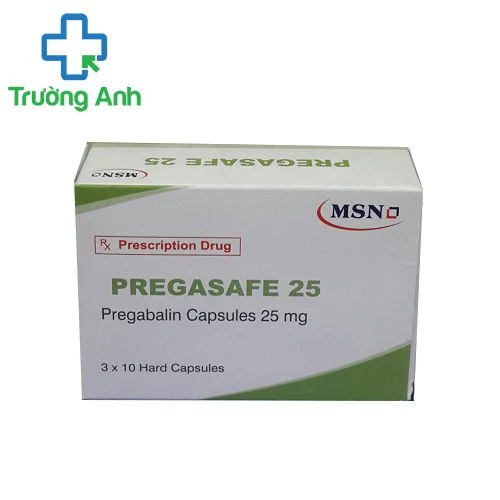 Pregasafe 25 MSN - Thuốc trị đau dây thần kinh của Ấn Độ