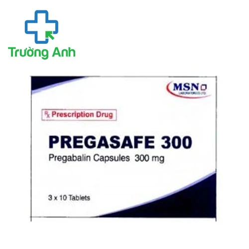 Pregasafe 300 MSN - Thuốc điều trị đau thần kinh hiệu quả