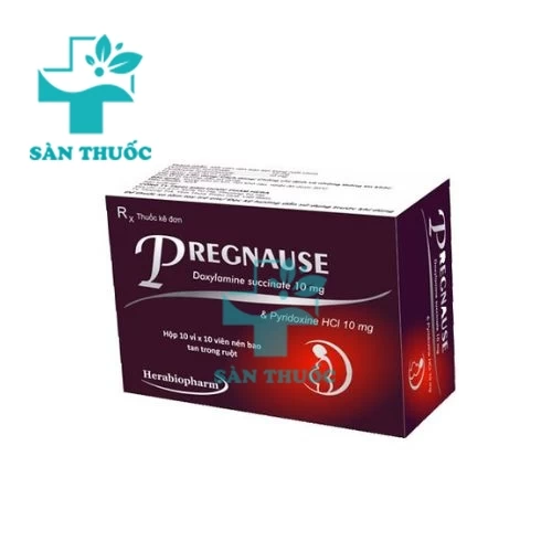 Pregnause Herabiopharm - Thuốc chống buồn nôn ở bà bầu hiệu quả