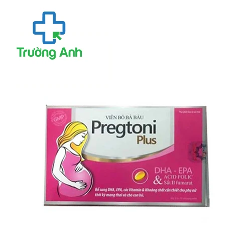 Viên bổ bà bầu PREGTONI PLUS - Giúp bổ sung dưỡng chất cần thiết