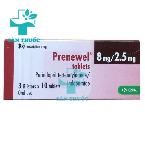 Prenewel 8mg/2,5mg Tablets Krka - Thuốc điều trị tăng huyết áp