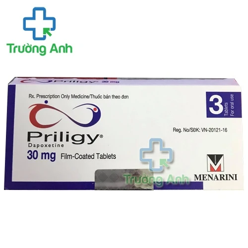 Priligy 30mg - Thuốc điều trị xuất tinh sớm của Menarini